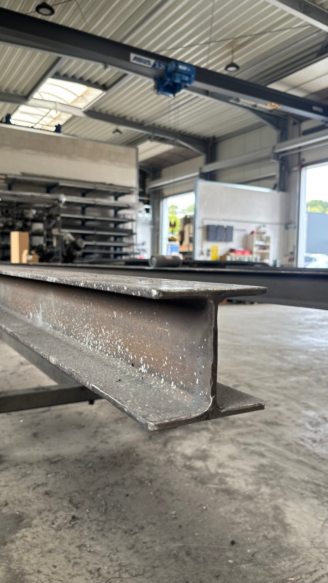 Fertigung in der Werkstatt von Denzer Metallbau